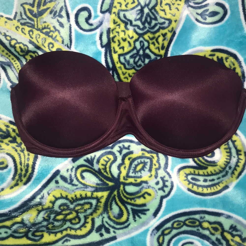 Strapless VS Pink bra
